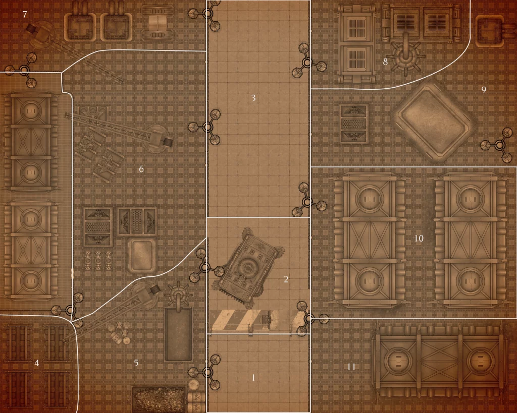 Puerta de Lodazal por Zonas